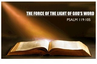 Weekly Message: Engaging the Force of Light via the Word of God